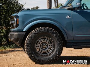 Ford Bronco Custom Wheels (1) - Six Speed - Titanium - 17 X 8.5 / 6 x 5.5 / 25mm / 5.75" - Icon 